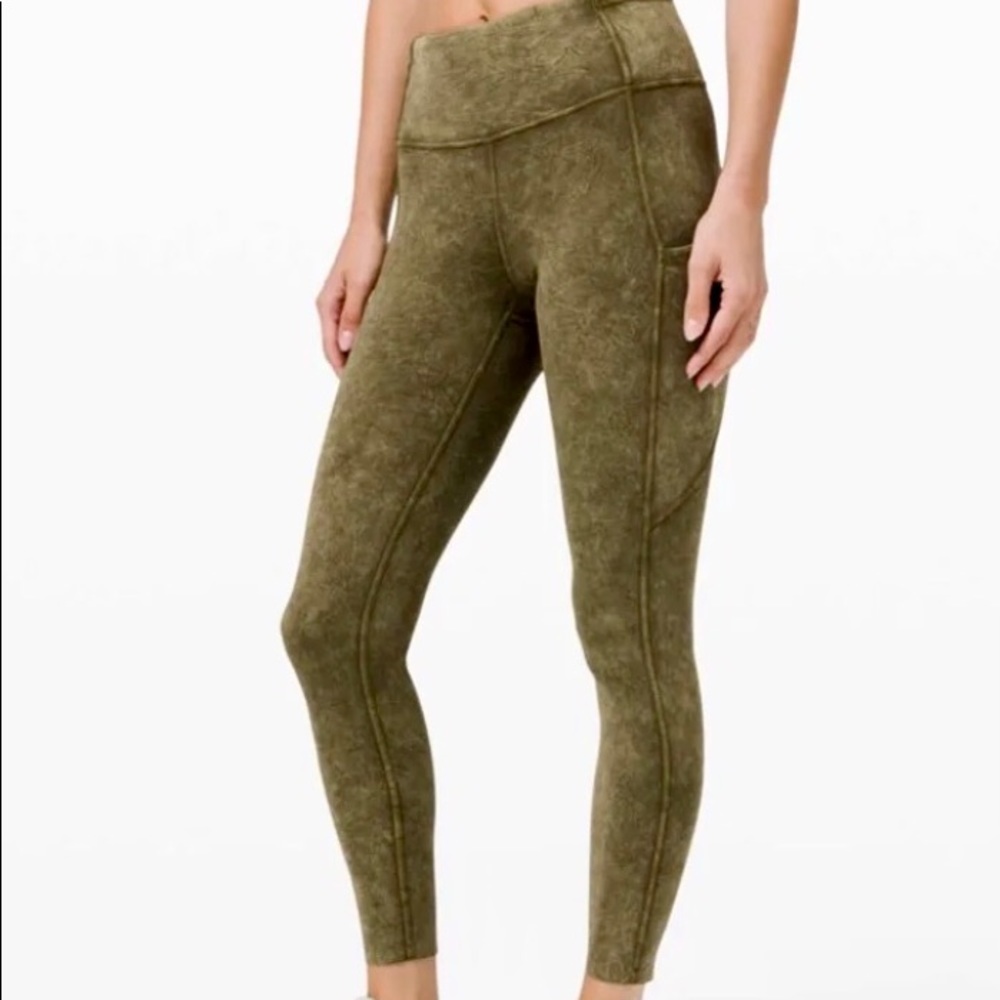 Lululemon Fast & Free High Rise Tight 25” Size 2